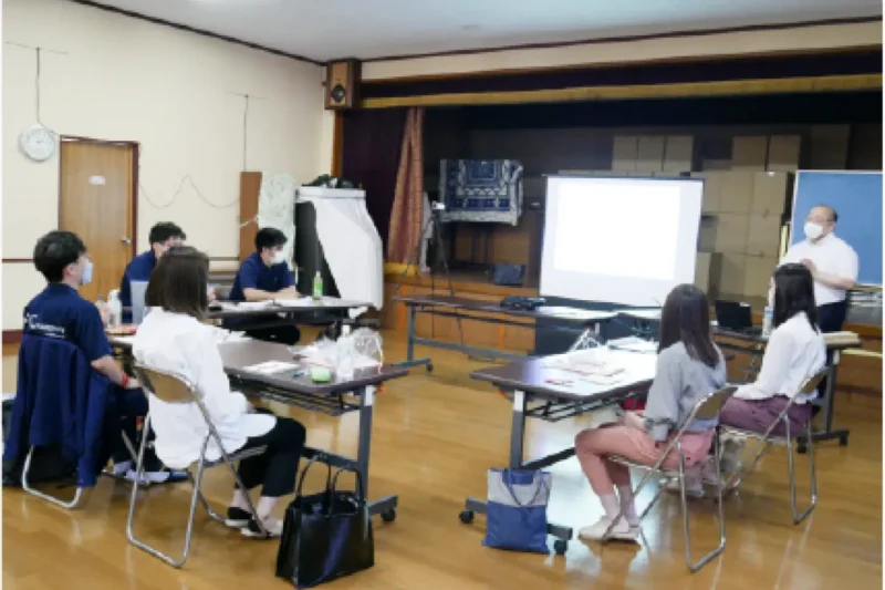 画像：社内研修