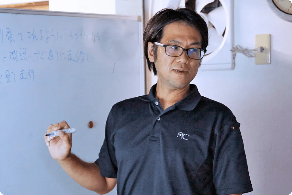 画像：充実した研修制度